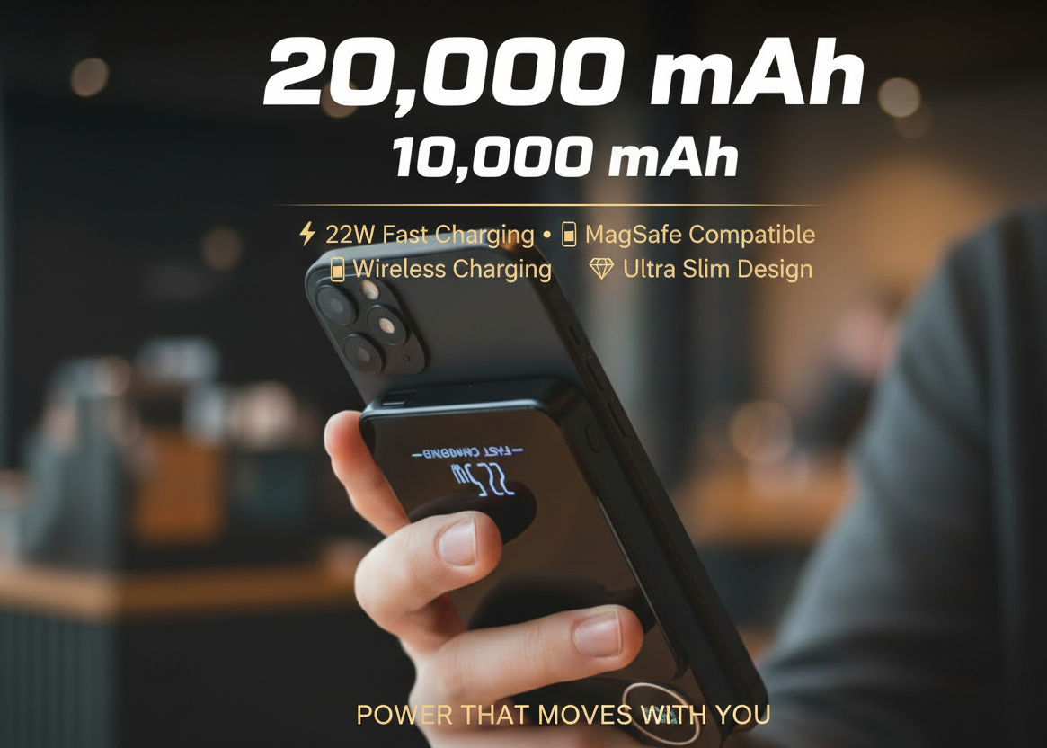 MagSnap Wireless Power Bank